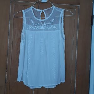 Sweet embroidered top